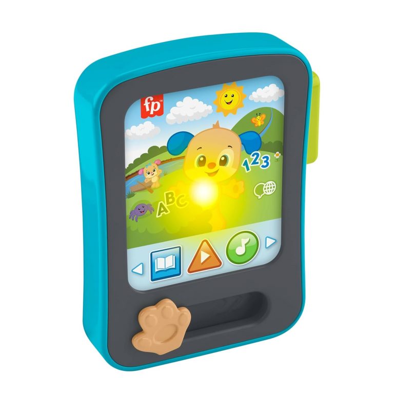 Fisher-Price Lernspaß für Babys Hündchens Geschichtenerzähler eBook-Reader-Attrappe mit Musik und Lichtern für Kinder ab 6 Monaten, mehrsprachige Version: Englisch, Französisch,Deutsch, JFK284.99€ ➡️ https://www.amazon.de/dp/B0D7PV9CHK/?tag=preisfehlerheute-21