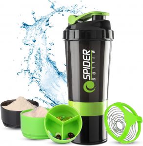 Active 100 Protein Shaker Flasche, 500ml Mit Zusatzfach, Bpa-Freier | Auslaufsicher und Sp&uuml;lmaschinenfest | Perfekt Cremige Shakes Ohne Klumpen | Eiwei&szlig; Shaker f&uuml;r M&auml;nner und Frauen (Gr&uuml;n)3.19&euro; statt 13.99&euro;➡️ https://www.amazon.de/dp/B0F74PC25D/?tag=preisfehlerheute-21