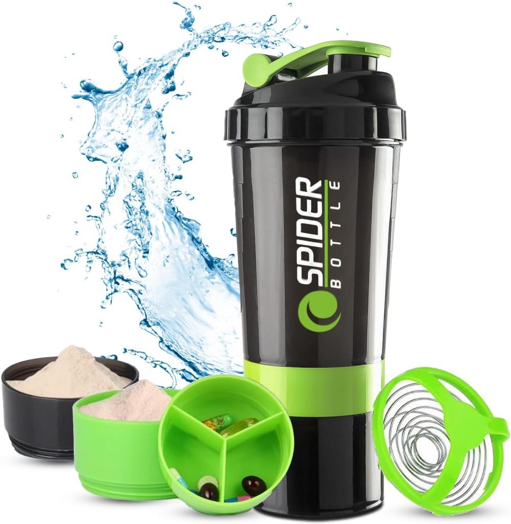 Active 100 Protein Shaker Flasche, 500ml Mit Zusatzfach, Bpa-Freier | Auslaufsicher und Spülmaschinenfest | Perfekt Cremige Shakes Ohne Klumpen | Eiweiß Shaker für Männer und Frauen (Grün)3.19€ statt 13.99€➡️ https://www.amazon.de/dp/B0F74PC25D/?tag=preisfehlerheute-21