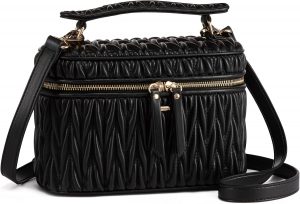 👑 LOVEVOOK Umh&auml;ngetasche Damen, Modisch &Auml;hren-Stickgarn, Crossbody Bag Damen mit Abnehmbarem Schultergurt, PU Leder Handtasche Klein, Umh&auml;ngetasche Klein f&uuml;r Alltag, Arbeit, Dates Oder Reisen - Schwarz9,40&euro; statt 14,99&euro; - 38,00 % 🔥🚚 Verkauft von Junyao-EU und Versand durch Amazon32 Bewertungen: 4.6 / 5.0 ⭐️⭐️⭐️⭐️⭐️🛒 zu Amazon https://www.amazon.de/dp/B0DWXG5SHR/?th=1&amp%3Bpsc=1&amp%3Btag=preisfehlerheute-21&tag=preisfehlerheute-21