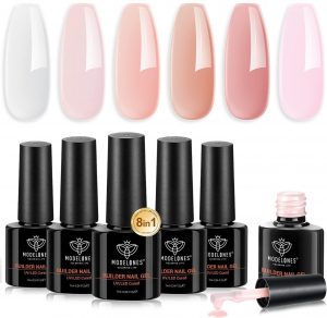 👑 modelones 8-in-one Aufbaugel F&uuml;R Geln&auml;Gel, 6 Farben Rosa Wei&szlig;F&uuml;R Builder Gel Uv Nagellack, Nagelverl&auml;ngerung Quick Extension, Soak Off UV N&auml;gel Gellack f&uuml;r Nagelstudio manik&uuml;re set DIY Weihnachtstag9,99&euro; statt 14,99&euro; - 34,00 % 🔥🚚 Verkauft von BB Queen und Versand durch Amazon702 Bewertungen: 4.2 / 5.0 ⭐️⭐️⭐️⭐️🛒 zu Amazon https://www.amazon.de/dp/B0BPKTQJ75/?tag=preisfehlerheute-21