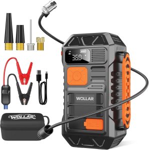 4000A Starthilfe Powerbank f&uuml;r Pkw - 12V Auto Starthilfe Powerbank mit Kompressor 160 PSI, 24000mAh Starter Powerbank, Jump Starter Auto f&uuml;r 8.5L Benzin & 7.5L Diesel, LED Display, Dual Taschenlampe113.99&euro; statt 299.99&euro;🏷️ Coupon anwenden➡️ https://www.amazon.de/dp/B0FY2HZHXZ/?tag=preisfehlerheute-21