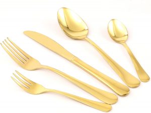 TANTOMI Edelstahl-Besteck Set 6 Personen, 30-teiliges Essbesteck mit Monobloc-Messern, sp&uuml;lmaschinenfest, ideal f&uuml;r Restaurant, Hochzeit und Party, Gold9.99&euro; statt 39.90&euro;➡️ https://www.amazon.de/dp/B0G1YL7S1D/?tag=preisfehlerheute-21