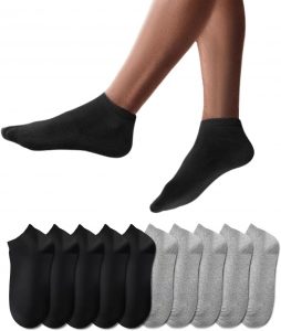 YouShow Sneaker Socken Herren Damen 10 Paar Kurze Halbsocken Quarter Baumwolle Unisex (Schwarz und Grau,43-46)14,99€ statt 32,99€➡️ https://www.amazon.de/dp/B07PR22H6R/?tag=preisfehlerheute-21