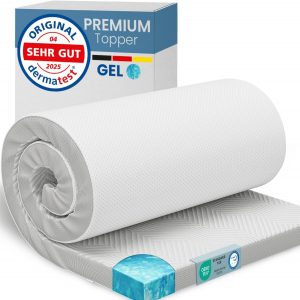 🤴 ELONEO Gel Topper 140x200cm, Matratzentopper aus 5 cm hohem Gel-Memory- Schaum, atmungsaktiver 3D-Netz Bezug, Bequeme Matratzenauflage für Bett und Boxspringbett inkl. Eckschlaufen74,48€ statt 99,99€ - 26,00 % 🔥🚚 Verkauft und Versand durch maxVitalis1,096 Bewertungen: 4.6 / 5.0 ⭐️⭐️⭐️⭐️⭐️🛒 zu Amazon https://www.amazon.de/dp/B07YPQYKZ2/?th=1&%3Bpsc=1&%3Btag=preisfehlerheute-21&tag=preisfehlerheute-21
