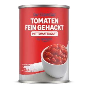 by Amazon Tomaten in Stückchen, 400 g0.70€ ➡️ https://www.amazon.de/dp/B0C4DNBMPD/?tag=preisfehlerheute-21
