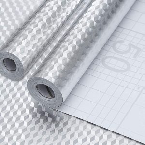 2 Rollen &Ouml;l- und Wasserdichte Aufkleber f&uuml;r die K&uuml;che, 40 x 200 cm, silberfarbene Vinylfolie, Kontakt- und Aluminiumfolie3.99&euro; ➡️ https://www.amazon.de/dp/B08DFKKSP2/?tag=preisfehlerheute-21