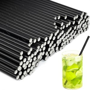 LANSKYLAN 600 St&uuml;ck Strohhalme Papier Papierstrohhalme 19,7cm Schwarz Cocktail Strohalm Einweg Papiertrinkhalme Biologisch Abbaubare Papier trinkhalme Straws f&uuml;r Cocktails Kaffee Getr&auml;nke Partys3.99&euro; statt 15.99&euro;➡️ https://www.amazon.de/dp/B0FLXZ6J59/?tag=preisfehlerheute-21