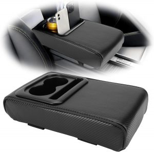 WODHMIEY Auto Armlehnenkastenschutz, Autoarmlehnenkissen aus Kunstleder mit Becherhalter, Universalarmlehne f&uuml;r Autos SUVs und LKW, Elastisches Band, Verdickter Schwammbaumwolle-Kern(Kohlefaser)6.88&euro; statt 27.99&euro;➡️ https://www.amazon.de/dp/B0DLBCZQ3Y/?tag=preisfehlerheute-21