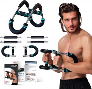 TOPtoper Twister Armtrainer , Portable Power Twister Stange mit abnehmbarem Design, Verstellbares Brusttrainer U Brustmuskel Trainingsgeräte – Fitnessübungen überall Gorilla Grip Brust Trainer8,99€ statt 22,99€➡️ https://www.amazon.de/dp/B0FNRHBQLR/?tag=preisfehlerheute-21