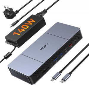 DisplayLink Dockingstation f&uuml;r MacBook M1/M2/M3 - Triple 4K@60Hz Monitor Erweiterung, 18-in-1 USB C Dock mit 140W Netzadapter, 3 HDMI, 2 DP, Ethernet, 10G USB-C/A, Display-Link Treiber Erforderlich135,95&euro; ➡️ https://www.amazon.de/dp/B0FF9MCZ8Q/?tag=preisfehlerheute-21