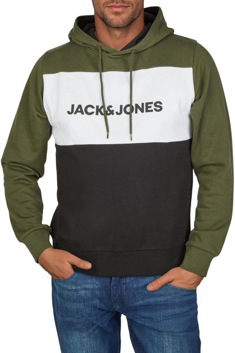 JACK & JONES Hoodie Herren mit Druck JWHLOGO Blocking Regular Fit Plus Size Kapuzenpullover Pullover, Größe:XL, Farbe: Forest Night29,98€ statt 39,99€➡️ https://www.amazon.de/dp/B0FV2SKLFN/?tag=preisfehlerheute-21
