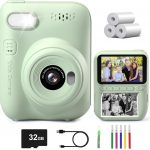 🤴 Gofunly Sofortbildkamera Kinder, 3.0 Zoll Bildschirm Kinderkamera Sofortbildkamera mit 32GB Karte & Druckpapier, 14MP/1080P Kamera Kinder Sofortdruck, Geschenk für 3-12 Jahren (Grün)34,97€ statt 49,98€ - 31,00 % 🔥🚚 Verkauft von GofunlyToy und Versand durch Amazon1,406 Bewertungen: 4.4 / 5.0 ⭐️⭐️⭐️⭐️🛒 zu Amazon https://www.amazon.de/dp/B0CWNWHCW6/?amp%3Btag=preisfehlerheute-21&amp%3Bth=1&amp%3Bpsc=1&tag=preisfehlerheute-21