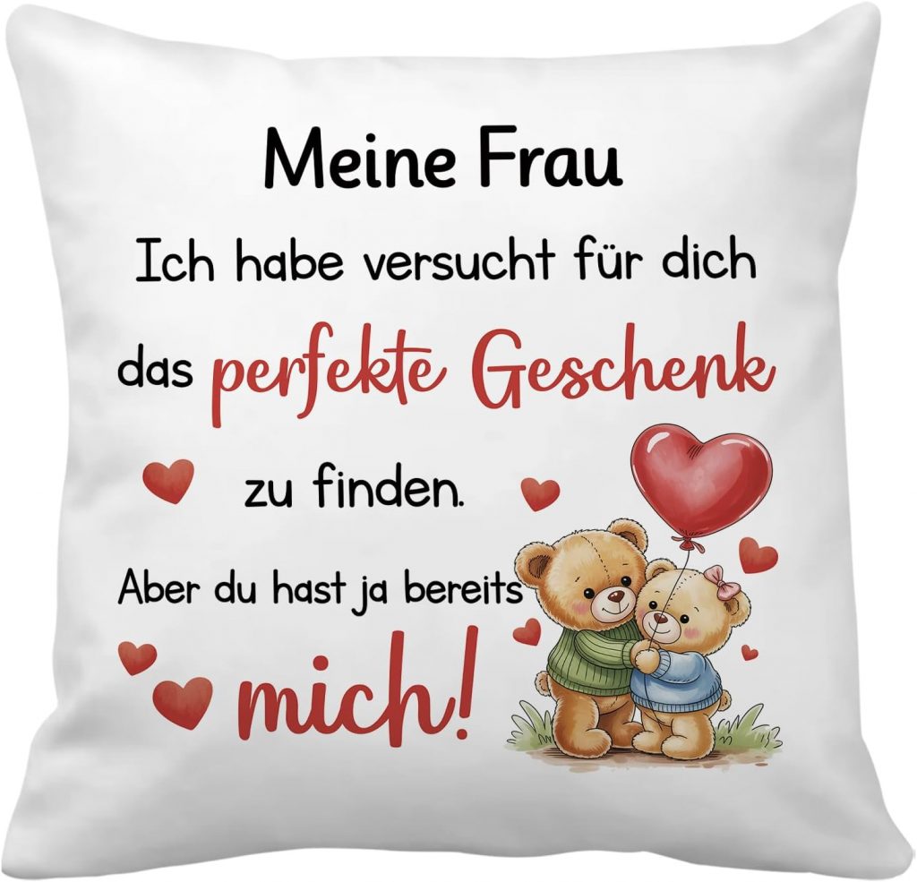 👑 Valentinsgeschenk Für Ehefrau Zierkissenbezüge Ehefrau Geschenk Pärchen Geschenke Paar Geschenke Valentinstag Paar Geschenke Für Beide Muttertagsgeschenk Für Ehefrau6,99€ statt 10,99€ - 37,00 % 🔥🚚 Verkauft von LIANGyqCZK und Versand durch Amazon1 Bewertungen: 5.0 / 5.0 ⭐️⭐️⭐️⭐️⭐️🛒 zu Amazon https://www.amazon.de/dp/B0FY1F5D2T/?amp%3Btag=preisfehlerheute-21&%3Bamp%3Bth=1&%3Bamp%3Bpsc=1&tag=preisfehlerheute-21