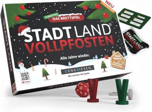 🤴 Stadt Land Vollpfosten&reg; Brettspiel Christmas Edition | ab 8 Jahren & ab 2 Spieler | Stadt Land Fluss Weihnachten mit Classic Erweiterung | Brettspiel f&uuml;r Familien | Weihnachtsspiel von DENKRIESEN16,98&euro; statt 29,99&euro; - 44,00 % 🔥🚚 Verkauft von DENKRIESEN und Versand durch Amazon150 Bewertungen: 4.8 / 5.0 ⭐️⭐️⭐️⭐️⭐️🛒 zu Amazon https://www.amazon.de/dp/B0FHWY7CL9/?th=1&amp%3Bpsc=1&amp%3Btag=preisfehlerheute-21&tag=preisfehlerheute-21