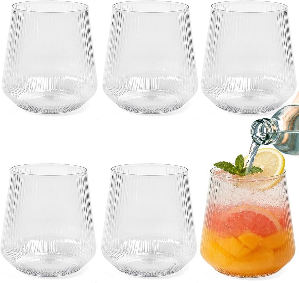 6 Stück Weingläser ohne Stiel 340ml3,99 € inkl. Prime Versand (statt 7,99 €) -5 🔥https://amzn.to/4bgiU0u