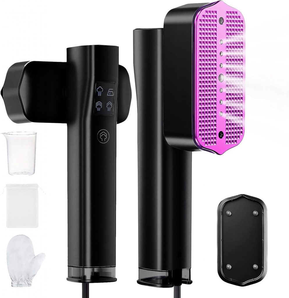 Steamer Dampfglätter, Reisedampfglätter für Kleidung, 2-in-1 Reisebügeleisen mit Dampf, 15s schnelles Aufheizen, Travel steam Iron mit LED Display für Reise, Zuhause und Business, Leicht und Kompakt9.99€ statt 49.99€➡️ https://www.amazon.de/dp/B0FRZYP3XH/?tag=preisfehlerheute-21