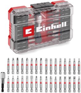 🤴 Original Einhell M-CASE 33-tlg. Bit-Set (f&uuml;r Akkuschrauber und Bohrmaschinen mit 50-mm-Bits aus S2 Stahl, Schnellwechselbithalter aus Karbonstahl inkl. Aufbewahrungsbox)12,14&euro; statt 19,98&euro; - 40,00 % 🔥🚚 Verkauft durch Amazon und Versand durch Amazon345 Bewertungen: 4.6 / 5.0 ⭐️⭐️⭐️⭐️⭐️🛒 zu Amazon https://www.amazon.de/dp/B0CB16HLPZ/?th=1&amp%3Bpsc=1&amp%3Btag=preisfehlerheute-21&tag=preisfehlerheute-21
