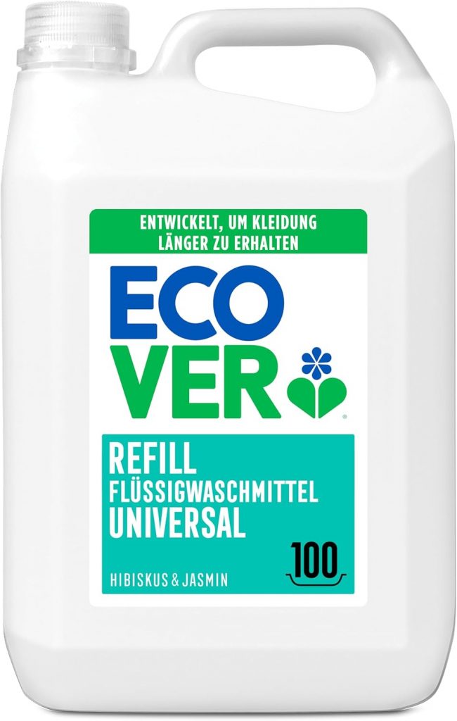 🤴 Ecover Waschmittel Universal Hibiskus & Jasmin (5L/100 Waschladungen), Flüssigwaschmittel mit pflanzenbasierten Inhaltsstoffen, pflegendes Vollwaschmittel für Erhalt und Schutz der Kleidung20,99€ statt 31,49€ – 34,0 🔥🚚 Verkauft durch Amazon und Versand durch Amazon2,448 Bewertungen: 4.7 / 5.0 ⭐️⭐️⭐️⭐️⭐️🛒 zu Amazon https://www.amazon.de/dp/B071ZCVFZG/?th=1&tag=preisfehlerheute-21#038;psc=1&tag=preisfehlerheute-21