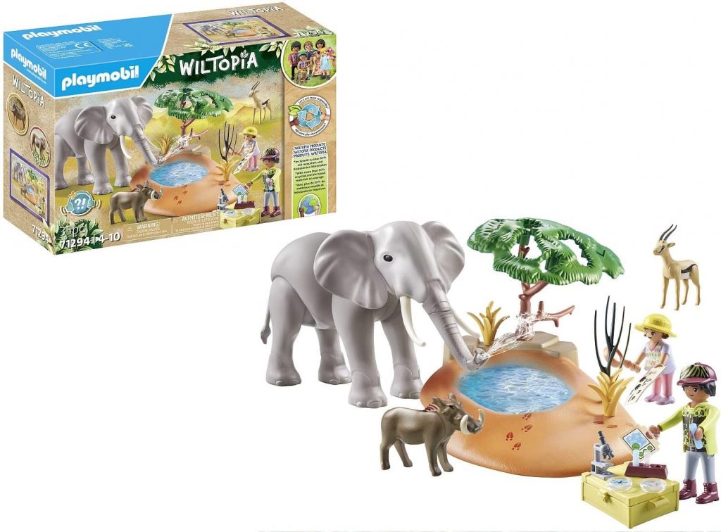 🤴 PLAYMOBIL Wiltopia 71294 Spritztour zum Wasserloch, aufregendes Safari-Erlebnis mit tierischem Lerneffekt, nachhaltiges Spielzeug für Kinder ab 4 Jahren25,99€ statt 39,99€ – 36,0 🔥🚚 Verkauft von outlet2you und Versand durch Amazon275 Bewertungen: 4.6 / 5.0 ⭐️⭐️⭐️⭐️⭐️🛒 zu Amazon https://www.amazon.de/dp/B0BT8BL6VW/?tag=preisfehlerheute-21