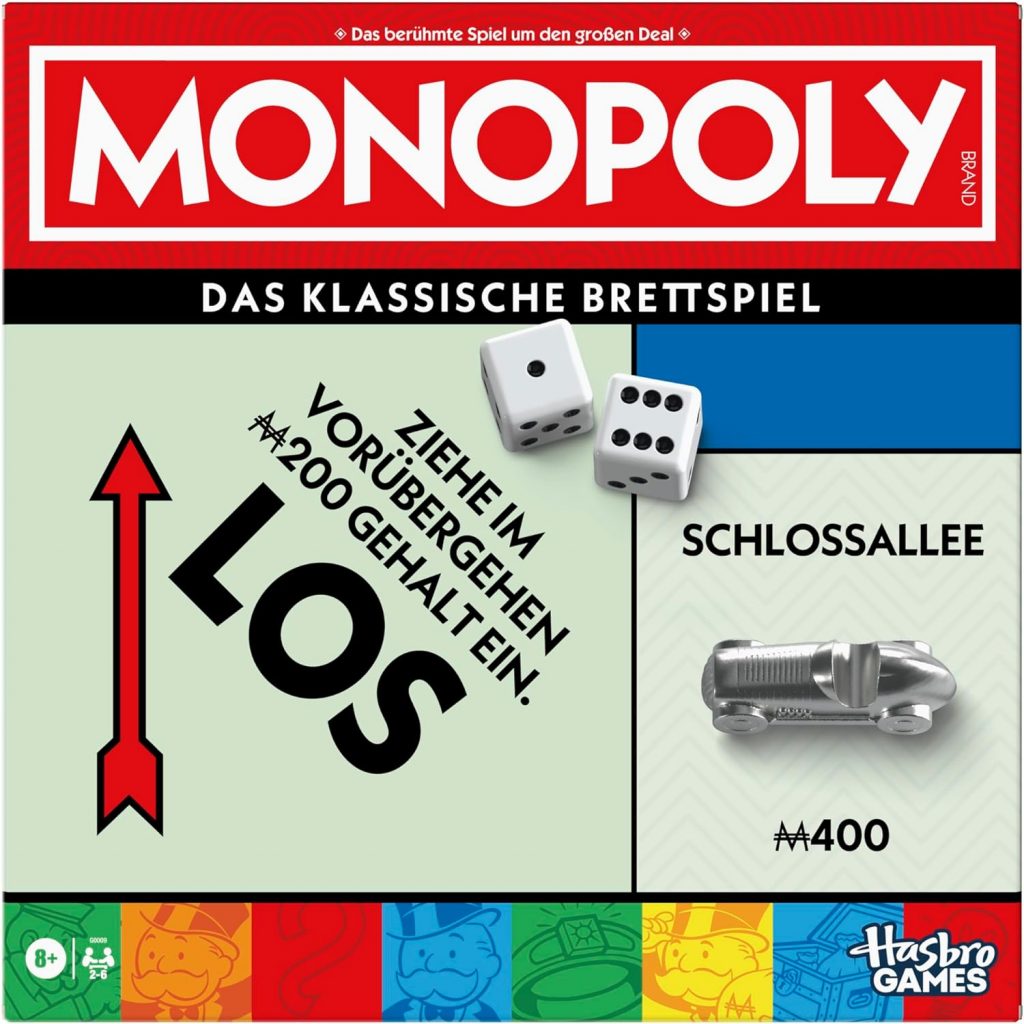 🤴 Monopoly Basisspiel mit Aufbewahrungsfach und größeren Spielfiguren - Deutsche Fassung19,98€ statt 29,99€ - 34,00 % 🔥🚚 Verkauft durch Amazon und Versand durch Amazon501 Bewertungen: 4.8 / 5.0 ⭐️⭐️⭐️⭐️⭐️🛒 zu Amazon https://www.amazon.de/dp/B0DNMVCYZ1/?amp%3Btag=preisfehlerheute-21&%3Bamp%3Bth=1&%3Bamp%3Bpsc=1&tag=preisfehlerheute-21