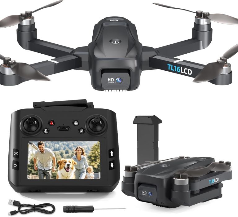 Tolatoyus TL16LCD Drohne mit Kamera 4K, FPV Drohne mit LCD Fernbedienung für Anfänger Automatische Rückkehr Follow Me 5G Echtzeitübertragung GPS Drohnen RC Faltbare Drone für Erwachsene129,98€ statt 199,99€➡️ https://www.amazon.de/dp/B0FGXKSDJ8/?tag=preisfehlerheute-21