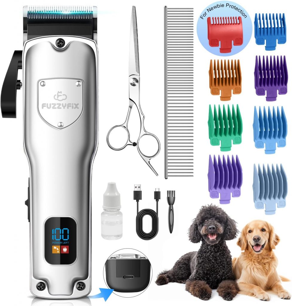 👑 Leise Hundeschermaschine Dichtes Fell, Profi Schermaschine Hund aus Edelstahl,Professionelle Hunde Haarschneidemaschine Hunderasierer Tierhaarschneidemaschine für Dickes Lockiges Tierhaare29,98€ statt 49,99€ – 41,0 🔥🚚 Verkauft von FuzzyFix DE und Versand durch Amazon112 Bewertungen: 4.3 / 5.0 ⭐️⭐️⭐️⭐️🛒 zu Amazon https://www.amazon.de/dp/B0DZNPF51G/?th=1&tag=preisfehlerheute-21#038;psc=1&tag=preisfehlerheute-21