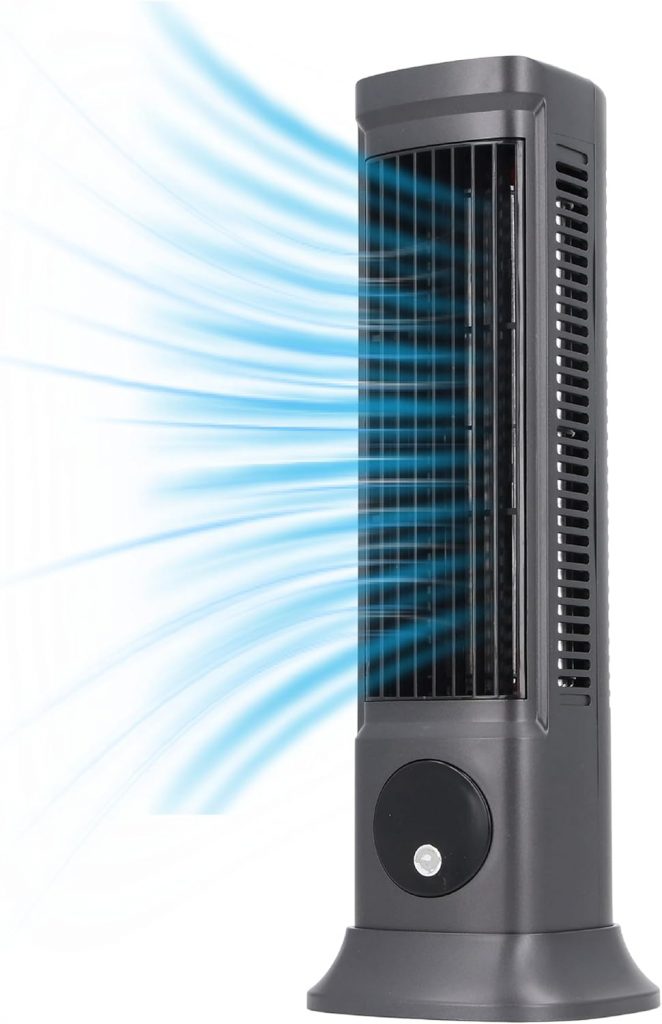 Jiawu 10'' Turmventilator für Schlafzimmer, Flügelloser Tischventilator mit 3 Geschwindigkeiten, Kompakter Desktop-Luftkühlerventilator für Schlafzimmer, Leiser Lüfter für Zuhause, Büro7.23€ ➡️ https://www.amazon.de/dp/B0CYM3C6CP/?tag=preisfehlerheute-21