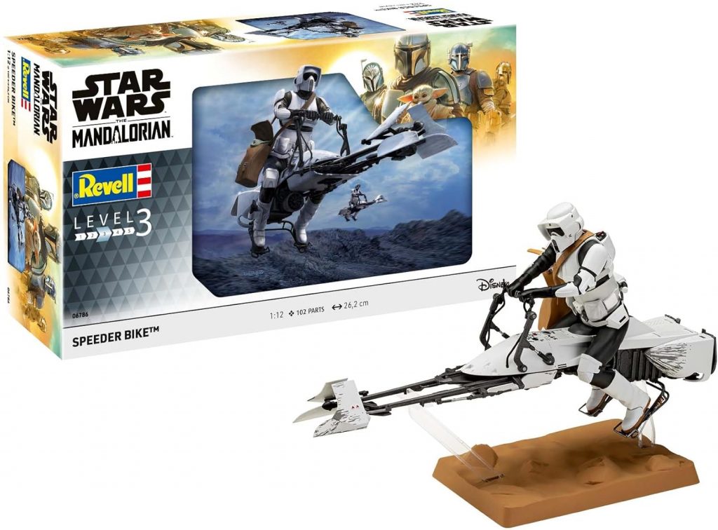 🤴 Revell Modellbau I Speeder Bike The Mandalorian I Maßstab 1:12 I 102 Teile I Ab 12 Jahren I Sci-Fi I Star Wars44,99€ statt 64,98€ – 31,0 🔥🚚 Verkauft durch Amazon und Versand durch Amazon59 Bewertungen: 4.5 / 5.0 ⭐️⭐️⭐️⭐️⭐️🛒 zu Amazon https://www.amazon.de/dp/B0CTKS6B4J/?tag=preisfehlerheute-21