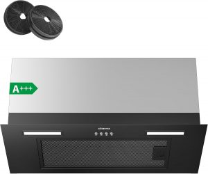 CIARRA CBCB6926A A+++ Einbau Dunstabzugshaube 60 cm breit L&uuml;fterbaustein 650 m&sup3;/h Umluft Abluft Integrierte Einbauhaube 3 Leistungsstufen mit CBCF003 Aktivkohlefilter Edelstahl Schwarz175,98&euro; ➡️ https://www.amazon.de/dp/B0DR2JFD4Y/?tag=preisfehlerheute-21