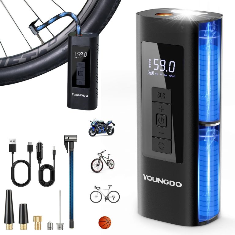 👑 Elektrische Luftpumpe, YOUNGDO Fahrradpumpe, Luftpumpe Fahrrad 150PSI, Akku Kompressor 6000mAh, Fahrradpumpe alle Ventile für Fahrrad, Motorrad, Auto19,98€ statt 29,99€ - 34,00 % 🔥🚚 Verkauft von YDwednesday und Versand durch Amazon334 Bewertungen: 4.3 / 5.0 ⭐️⭐️⭐️⭐️🛒 zu Amazon https://www.amazon.de/dp/B0DG2J4M7Y/?amp%3Btag=preisfehlerheute-21&tag=preisfehlerheute-21