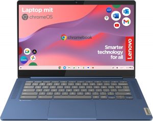 Lenovo Chromebook IdeaPad Slim 3 | 14" Full HD Display | Mediatek MT8186 | 4GB RAM | 64GB SSD | ARM Mali-G52 Grafik | Chrome OS | QWERTZ | blau149,99&euro; statt 249,00&euro;➡️ https://www.amazon.de/dp/B0CGLQJSXJ/?tag=preisfehlerheute-21