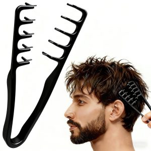 STRUKTURPASTE Lockenkamm Textur Kamm,Haarzange Texturkamm Texture Comb Styling Kamm Roots Volume Tool f&uuml;r Die Haarwurzeln Mit Ponyansatz Pflegen,Lifting Haarwurzeln Haarb&uuml;rste f&uuml;r M&auml;nner und Frauen8,98&euro; statt 12,99&euro;➡️ https://www.amazon.de/dp/B0G2WBPCXR/?tag=preisfehlerheute-21