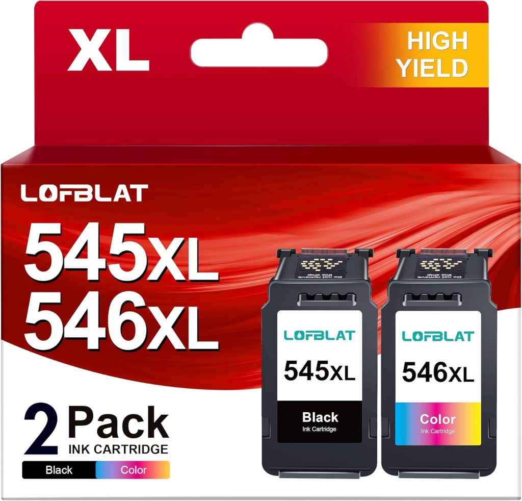 🤴 LOFBLAT 545 546XL Replacement for Canon Printer Cartridges 545 546 Multipack for Canon MX495 Cartridges for Canon Pixma MX495 TR4550 TS3350 TS3150 TR4551 MG2550s MG2555s TS3151 MG3050 MG2955 0 TS20528,99€ statt 42,99€ – 33,0 🔥🚚 Verkauft von MIDOLIA und Versand durch Amazon1,185 Bewertungen: 4.5 / 5.0 ⭐️⭐️⭐️⭐️⭐️🛒 zu Amazon https://www.amazon.de/dp/B0C1GFJ4JB/?tag=preisfehlerheute-21