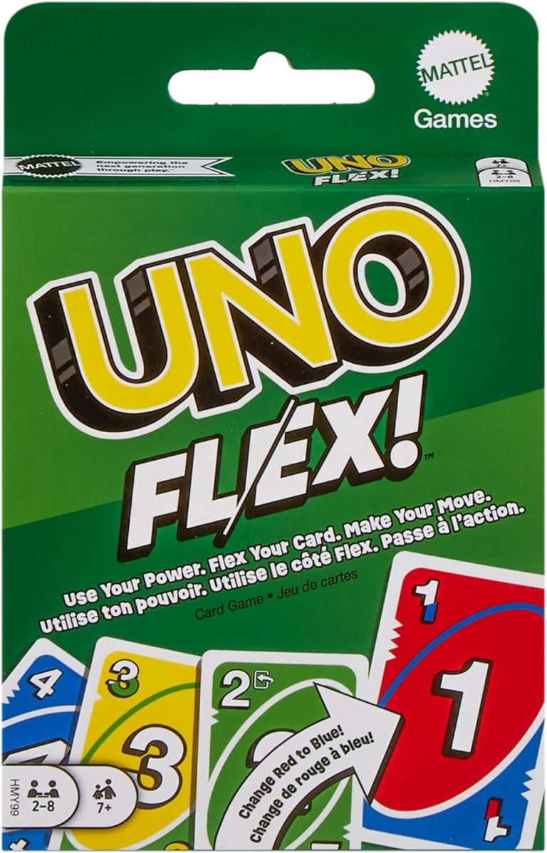 🤴 Mattel Games UNO Flex, UNO Kartenspiel für die Familie, mehr Abwechslung durch Powerkarten, Perfekt als Kinderspiel, Reisespiel oder Spiel für Erwachsene, für 2-10 Spieler, ab 7 Jahren, HMY996,98€ statt 12,99€ - 47,00 % 🔥🚚 Verkauft von Toys for Fun GmbH und Versand durch Amazon2,600 Bewertungen: 4.7 / 5.0 ⭐️⭐️⭐️⭐️⭐️🛒 zu Amazon https://www.amazon.de/dp/B0B5YHN3P8/?amp%3Btag=preisfehlerheute-21&tag=preisfehlerheute-21