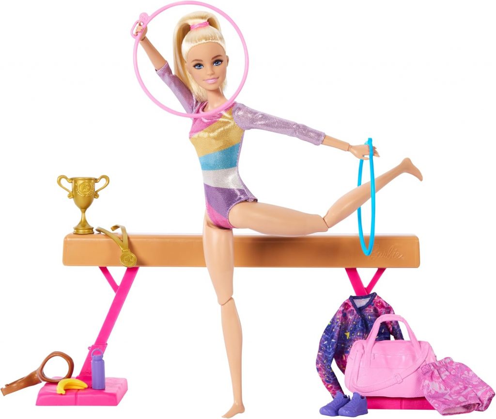 Barbie Turnspaß -Spielset mit Schwebebalken und über 10 thematisch passenden Teilen für siegreiche Geschichten, HRG5221,99€ statt 39,99€➡️ https://www.amazon.de/dp/B0CB6JWL75/?tag=preisfehlerheute-21