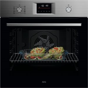 👑 AEG Einbaubackofen, Serie 5 Ringhei&szlig;luft: Gleichm&auml;&szlig;ige Garergebnisse auf 3 Ebenen, Pyrolyse Selbstreinigung, 45 Automatikprogramme, LED-Touchdisplay, Schnellaufheizung, Edelstahl, OU5PB40WSM399,00&euro; statt 519,00&euro; - 24,00 % 🔥🚚 Verkauft durch Amazon und Versand durch Amazon12 Bewertungen: 4.6 / 5.0 ⭐️⭐️⭐️⭐️⭐️🛒 zu Amazon https://www.amazon.de/dp/B0FRK6KKWW/?th=1&amp%3Bpsc=1&amp%3Btag=preisfehlerheute-21&tag=preisfehlerheute-21