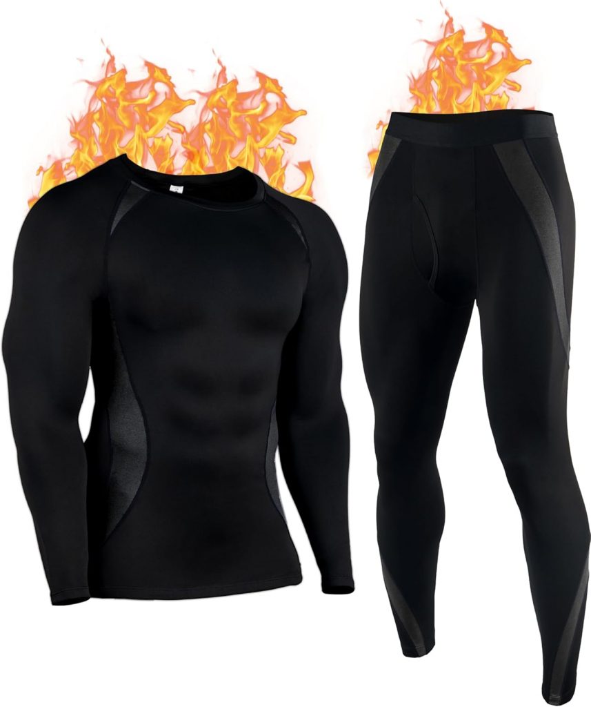 YESWEL Thermounterwäsche Herren M, Winter Skiunterwäsche mit Innenfleece, Funktionsunterwäsche mit Eingriff, Atmungsaktiv Thermo Unterwäsche8.99€ statt 23.99€➡️ https://www.amazon.de/dp/B0FDKSG3PK/?tag=preisfehlerheute-21