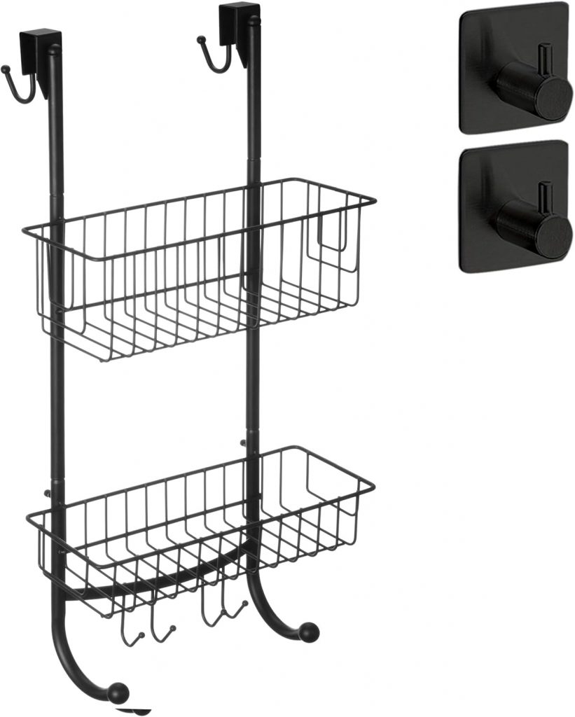 smartpeas Hängeregal Fürs Bad In Schwarz – 2X Hängekorb – 59,3 X 30 X 11 cm – Rostfreier Stahl (Pulverbeschichtung) – Duschregal Ohne Bohren – Extra: 2X Edelstahl-Klebehaken5.17€ ➡️ https://www.amazon.de/dp/B083R9K7FB/?tag=preisfehlerheute-21