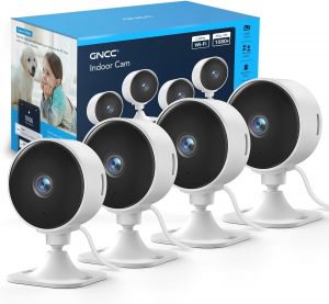 GNCC 4-Pack GC3 &uuml;berwachungskamera Innen mit Nachtsicht, 1080P HD WLAN Indoor Kamera, Zwei-Wege-Audio, PIR Bewegungserkennung, mit Alexa & Google Home, 2.4Ghz WiFi, Cloud-Abonnement & SD Speicher33.99&euro; ➡️ https://www.amazon.de/dp/B0FFSBZ3JV/?tag=preisfehlerheute-21