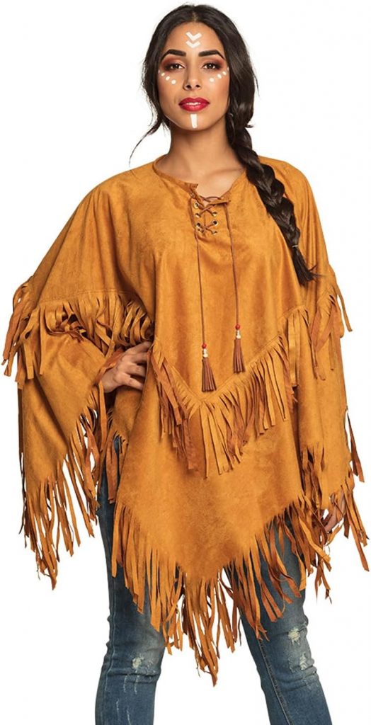 🤴 Boland 44095 – Poncho Indianerin, braun, Einheitsgröße für Erwachsene, Umhang in Lederoptik mit Fransen und Perlen, Häuptling, Cowboy, Squaw, Karneval, Fasching, Fastnacht, Halloween, Mottoparty14,99€ statt 27,99€ – 47,0 🔥🚚 Verkauft von CA SE FETE und Versand durch Amazon807 Bewertungen: 3.9 / 5.0 ⭐️⭐️⭐️⭐️🛒 zu Amazon https://www.amazon.de/dp/B08NDXKDRC/?tag=preisfehlerheute-21