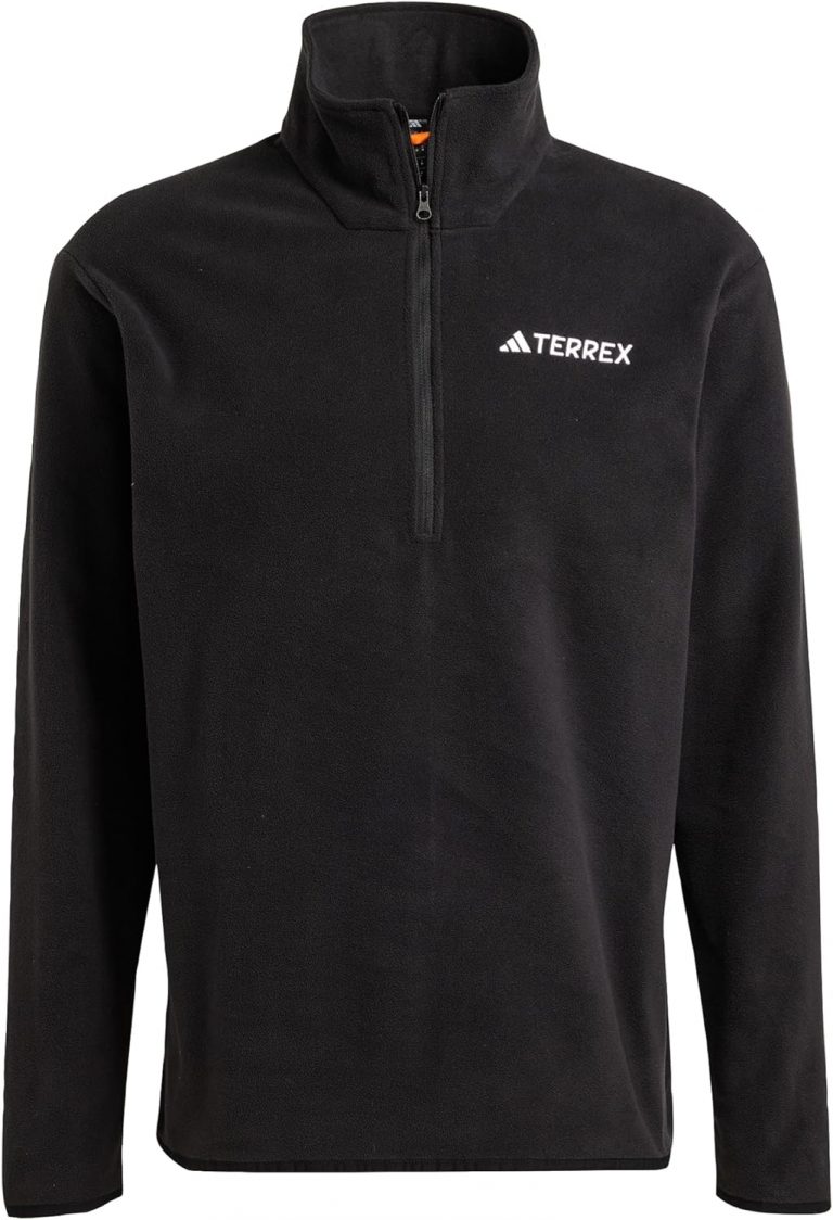 adidas Men's Terrex Multi Essentials Half Zip Fleece Jacket, Black, L24,99€ statt 40,00€➡️ https://www.amazon.de/dp/B0CYY5ZF38/?tag=preisfehlerheute-21