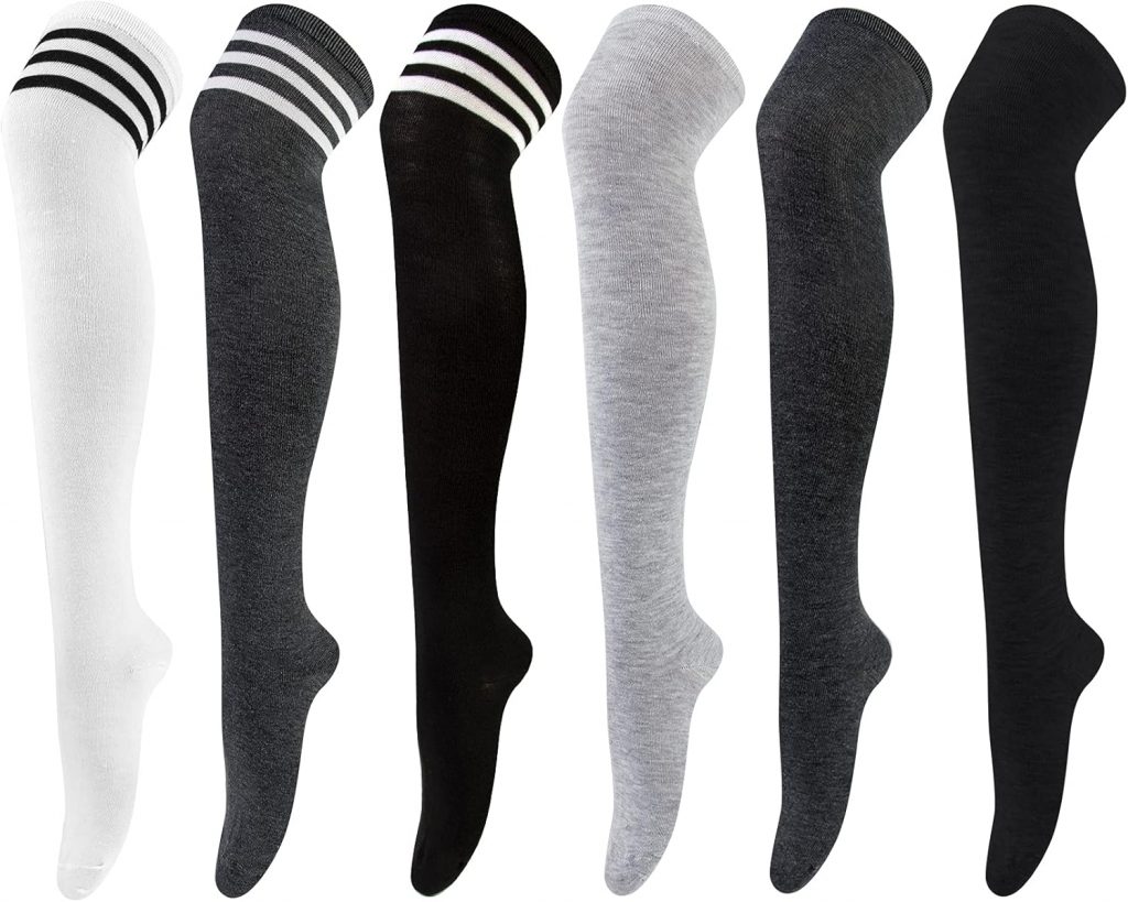 🤴 6 Paar Kniestrümpfe Overknee Strümpfe Damen Lange Gestreifte Socken Thigh High Socks Beinwärmer Schenkel Socken für Mädchen9,99€ statt 14,99€ - 34,00 % 🔥🚚 Verkauft von Hao yu rui xin und Versand durch Amazon1,639 Bewertungen: 4.2 / 5.0 ⭐️⭐️⭐️⭐️🛒 zu Amazon https://www.amazon.de/dp/B08SVRT399/?amp%3Btag=preisfehlerheute-21&%3Bamp%3Bth=1&%3Bamp%3Bpsc=1&tag=preisfehlerheute-21