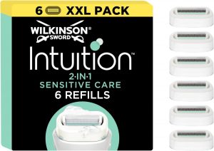 🤴 Wilkinson Sword Intuition 2-in-1 Sensitive Care Rasierklingen, Damenrasur, Hauch von Aloe vera, Rasierer für die alltägliche Rasur, 6 Stück15,37€ statt 21,49€ - 29,00 % 🔥🚚 Verkauft von Venture Blue und Versand durch Amazon5,320 Bewertungen: 4.8 / 5.0 ⭐️⭐️⭐️⭐️⭐️🛒 zu Amazon https://www.amazon.de/dp/B01NCTUAWU/?th=1&%3Bpsc=1&%3Btag=preisfehlerheute-21&tag=preisfehlerheute-21