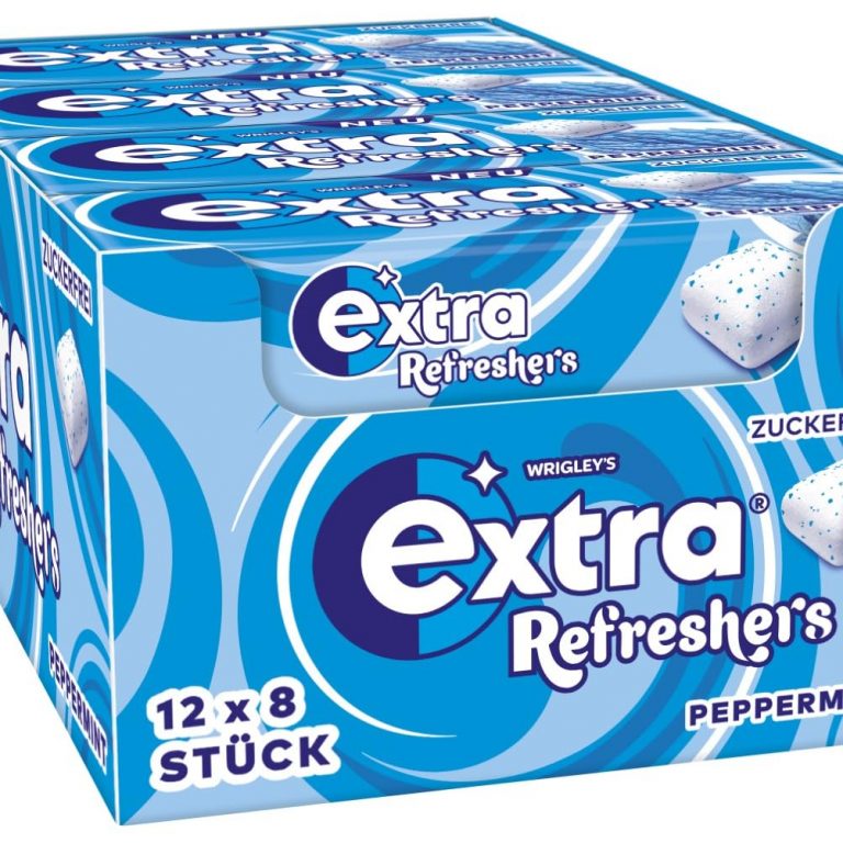 🤴 Extra Refreshers Kaugummi zuckerfrei, Peppermint Gum, 12 x 8 Dragees, Großpackung Chewing Gum, Xylitol Kaugummi ohne Zucker mit Minz Frische (96 Dragees)7,79€ statt 11,88€ - 35,00 % 🔥🚚 Verkauft durch Amazon und Versand durch Amazon414 Bewertungen: 4.5 / 5.0 ⭐️⭐️⭐️⭐️⭐️🛒 zu Amazon https://www.amazon.de/dp/B0CTCXMHSC/?amp%3Btag=preisfehlerheute-21&tag=preisfehlerheute-21