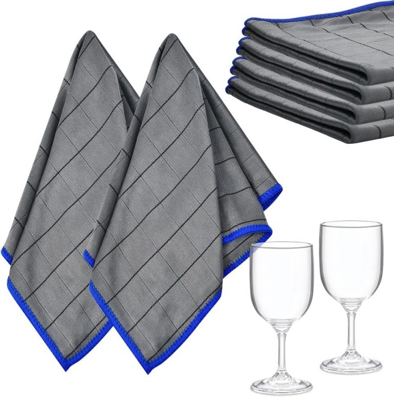 Kleemeiero 4 Stück Fensterputztücher Carbon Tücher 40x40cm Mikrofasertücher Fenstertuch Streifenfrei Microfasertuch Fenster Microfaser Fensterputztuch Glastücher Cleaning für Fenster Spiegel Edelstahl2.99€ ➡️ https://www.amazon.de/dp/B0FCY9K8Y2/?tag=preisfehlerheute-21