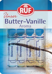 RUF Backaroma Butter-Vanille, 4 Fläschchen Vanille-Aroma für Plätzchen, Torten, Waffeln, tröpfchenweise dosierbar, glutenfrei & vegan, 4 x 2 g0,66€ statt 1,05€➡️ https://www.amazon.de/dp/B013R3641A/?tag=preisfehlerheute-21