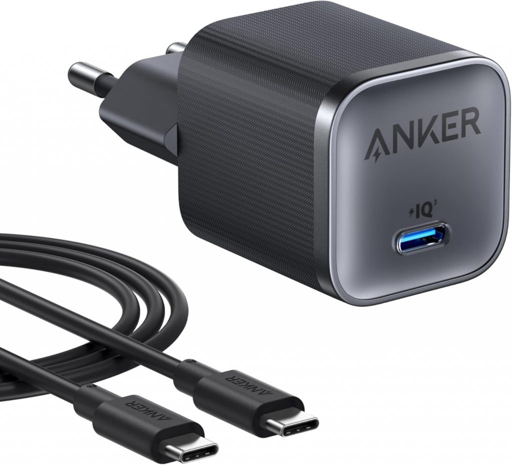Anker Nano 45W USB C Ladegerät, kompakter Netzteil, Schnellladegerät für iPhone 17/Pro/Pro Max/iPhone Air/16/15…