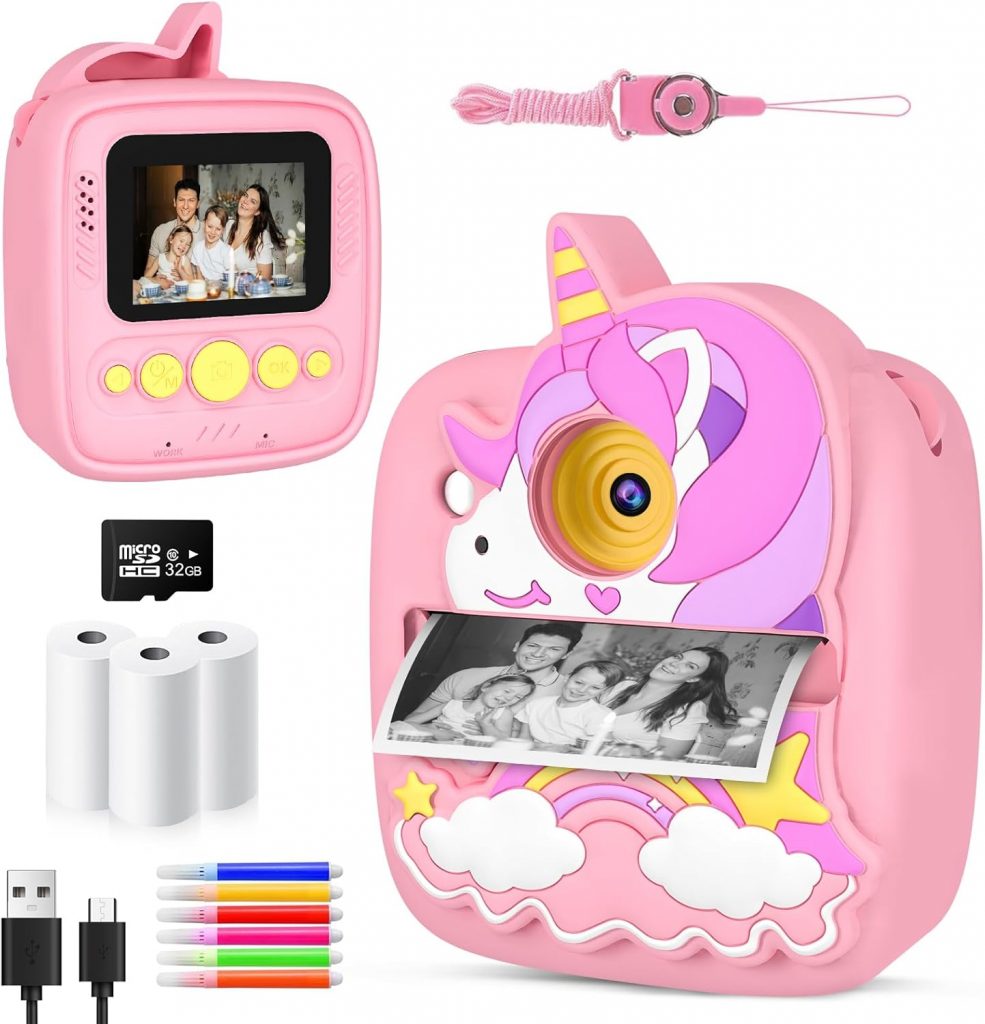 🤴 Sofortbildkamera Kinder,Kinderkamera,48MP &1080P Bildschirm Digitalkamera Kinder mit 32GB TF Karte,Druckpapier, Kinder Kamera Geschenk für Kinder 3-12 Jahre24,99€ statt 35,99€ – 31,0 🔥🚚 Verkauft von DMDTECH und Versand durch Amazon454 Bewertungen: 4.3 / 5.0 ⭐️⭐️⭐️⭐️🛒 zu Amazon https://www.amazon.de/dp/B0DCFYBTJL/?th=1&tag=preisfehlerheute-21#038;psc=1&tag=preisfehlerheute-21