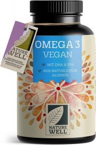 👑 Omega-3 Vegan 90 Kapseln hochdosiert, 2000mg Omega-3 Algenöl pro Tag mit 600mg DHA & 300mg EPA, veganes Omega aus nachhaltigem Anbau als Fischöl-Alternative, laborgeprüft mit Zertifikat, NatureWell22,67€ statt 32,95€ - 32,00 % 🔥🚚 Verkauft von mewell GmbH und Versand durch Amazon580 Bewertungen: 4.5 / 5.0 ⭐️⭐️⭐️⭐️⭐️🛒 zu Amazon https://www.amazon.de/dp/B09V5GG3YM/?tag=preisfehlerheute-21